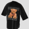 scratch bear oversized t-shirt